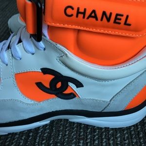 Chanel high top trainers receipt